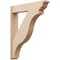 Ekena Millwork 7 1/2-in W x 36-in D x 44-in H Funston Trad Rough Cedar Woodgrain TimberThane Outlooker, Primed Tan OUTUR075X36X44FST04RCPR - alternate 1